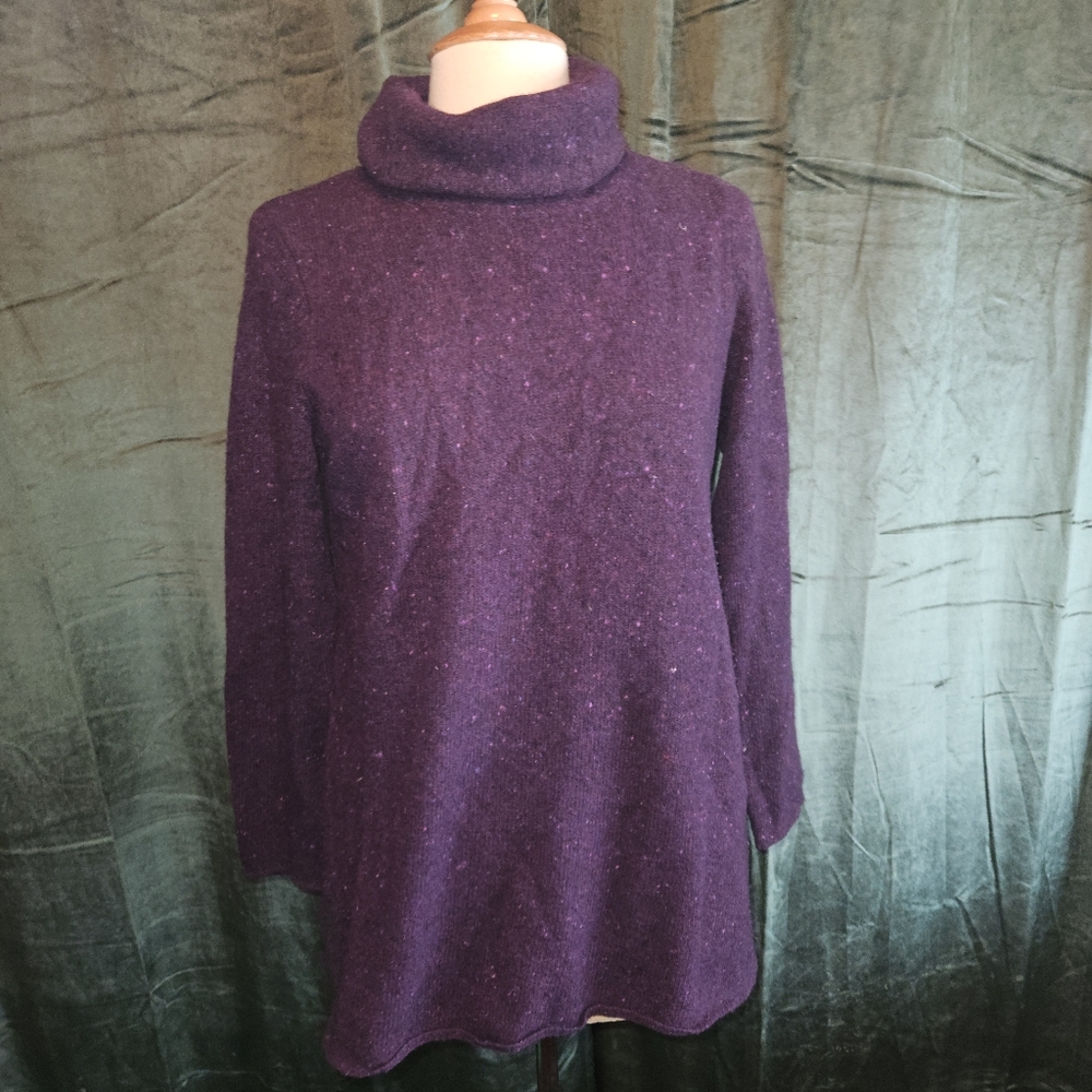 5/$10 J Jill Wool Cashmere Italian Yarn Sweater